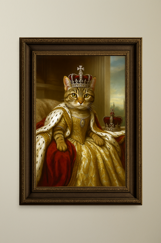 The Empress - Cat Pet Portrait