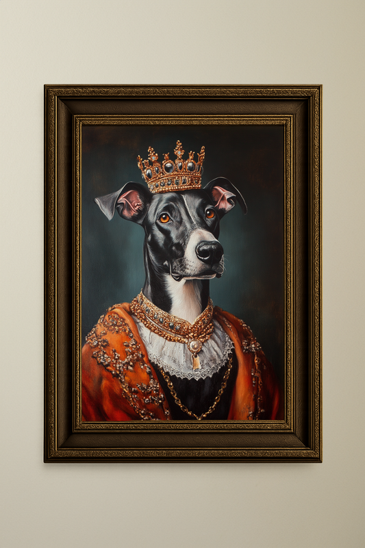 The King - Dog Pet Portrait