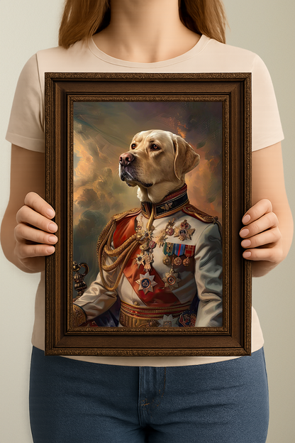The General - Dog Pet Portrait